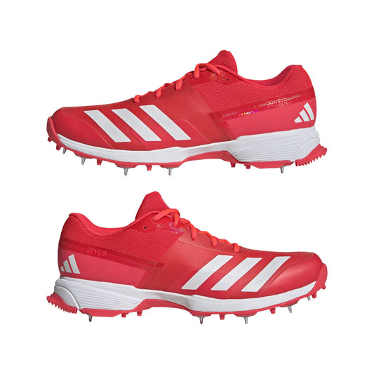 Adidas 22YDS Cricket Shoes - Zero Met Lucid Red