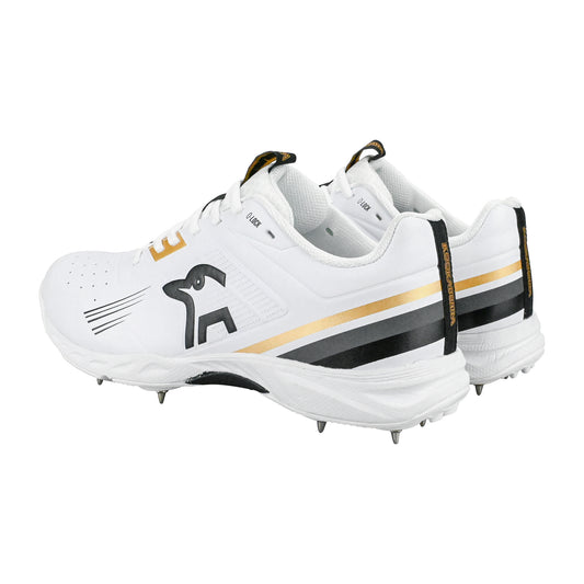 Kookaburra KC 3.0 SPIKE CRICKET SHOE GOLD & BLACK Jnr