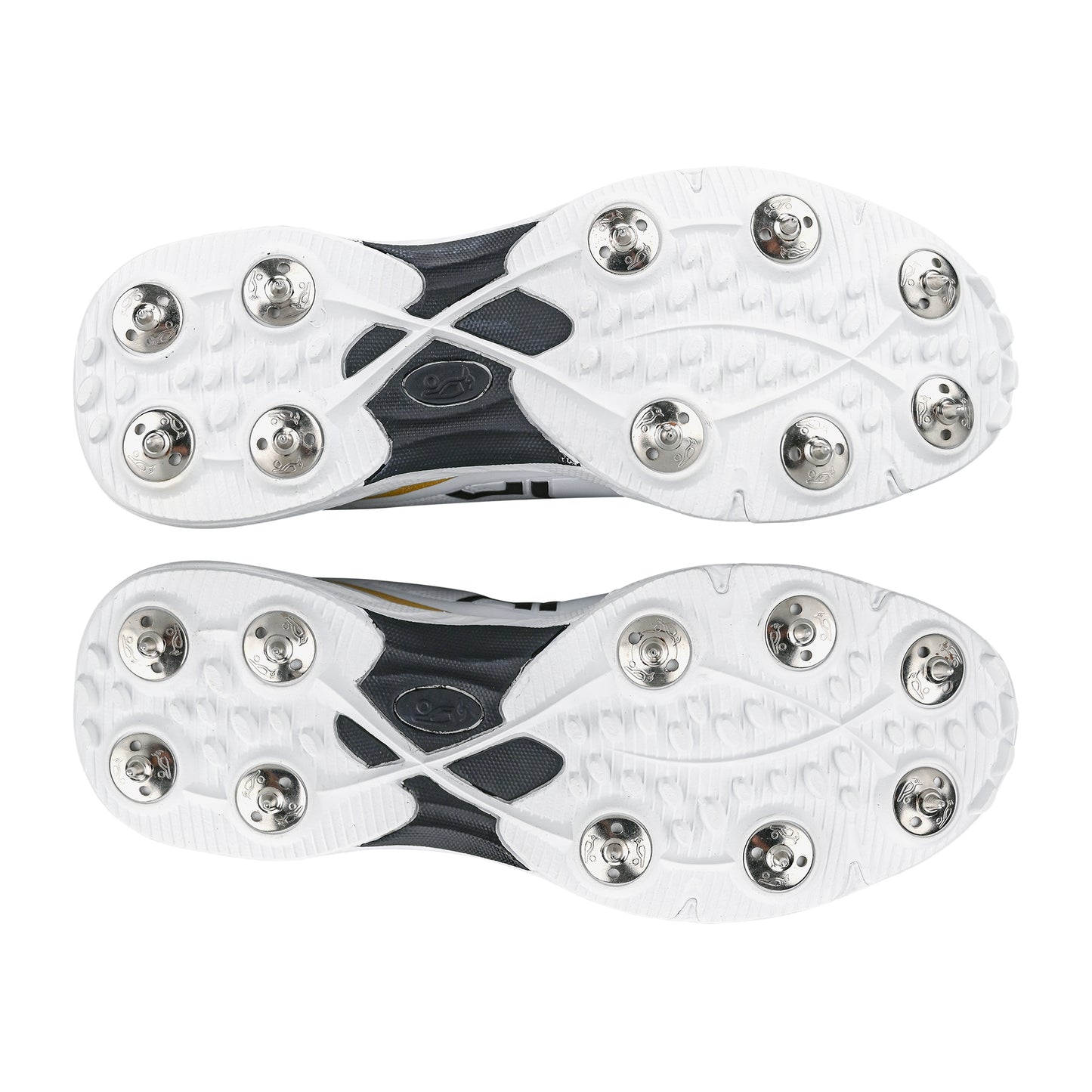 Kookaburra KC 3.0 SPIKE CRICKET SHOE GOLD & BLACK Snr