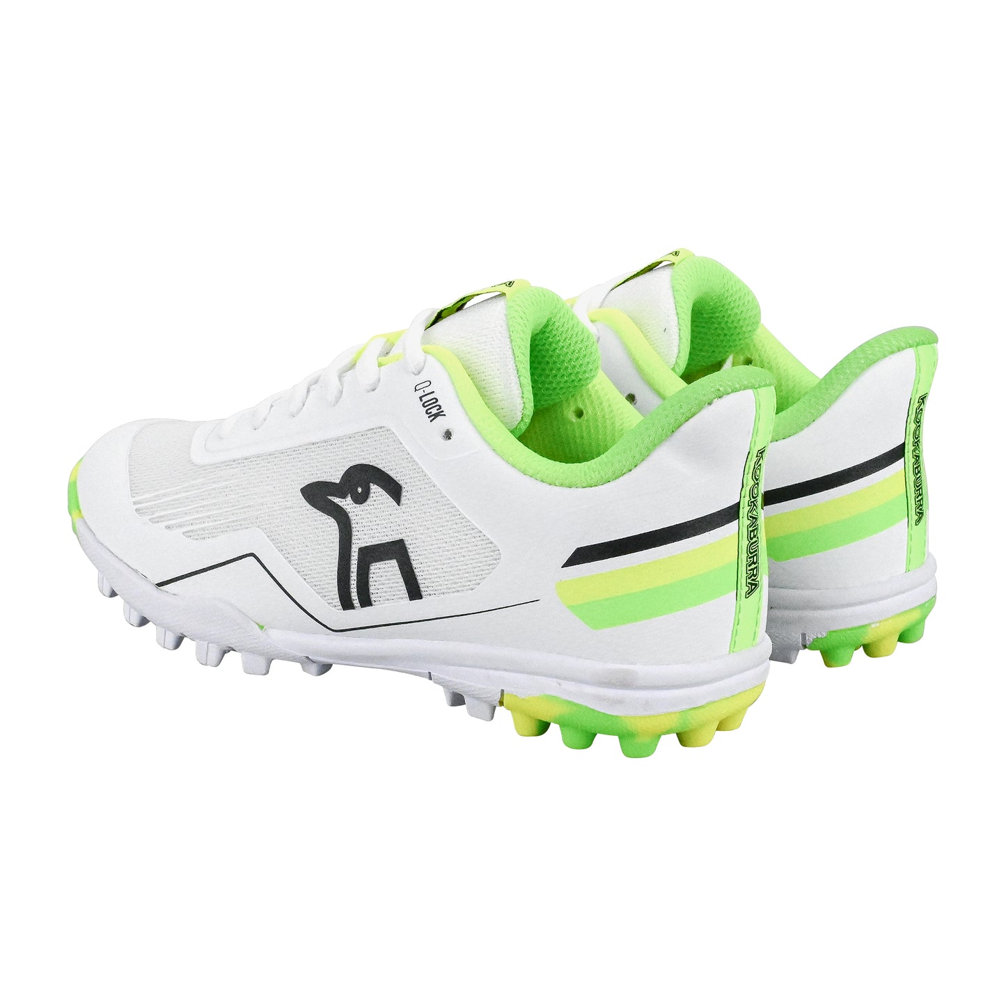 Kookaburra KC 5.O RUBBER SOLED CRICKET SHOE YELLOW & GREEN