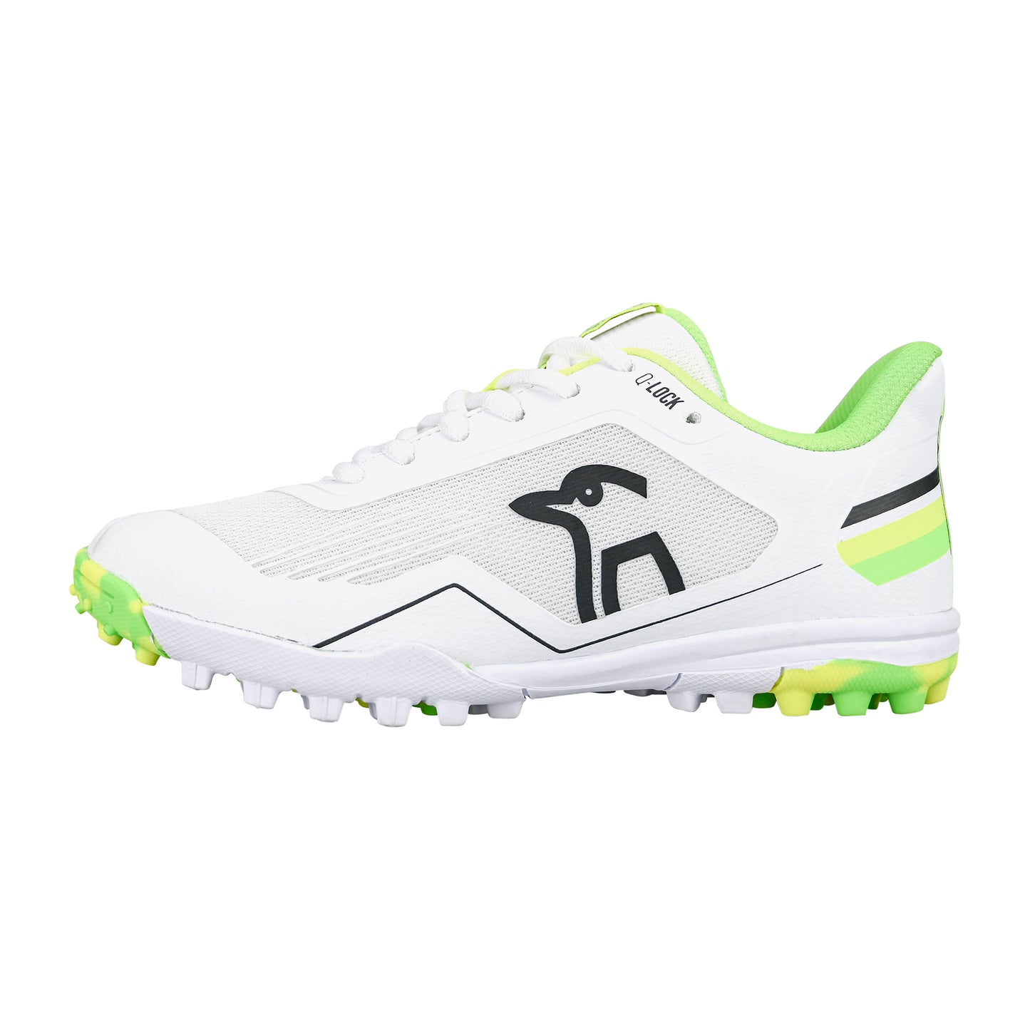Kookaburra KC 5.O RUBBER SOLED CRICKET SHOE YELLOW & GREEN
