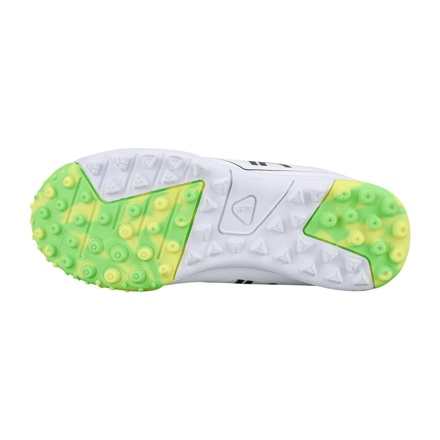 Kookaburra KC 5.O RUBBER SOLED CRICKET SHOE YELLOW & GREEN