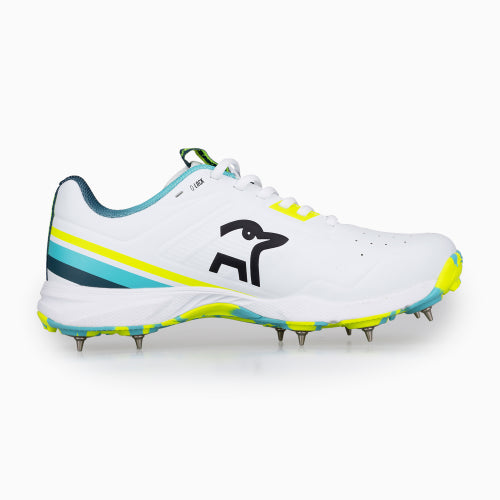 Kookaburra KC 3.0 SPIKE CRICKET SHOE AQUA & YELLOW Jnr 2026